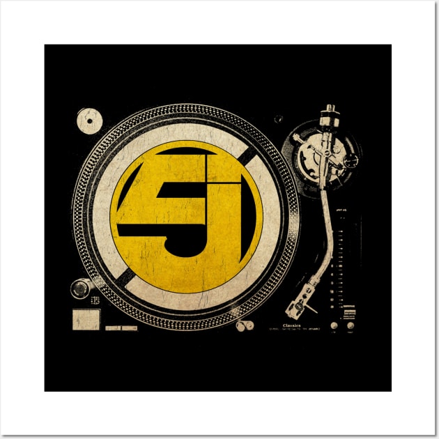 vinyl Classic Jurassic 5 Wall Art by TuoTuo.id